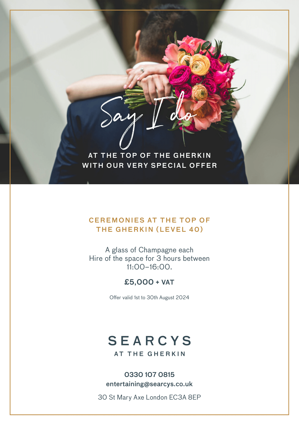 Gallery Item 2 for Searcys at the Gherkin