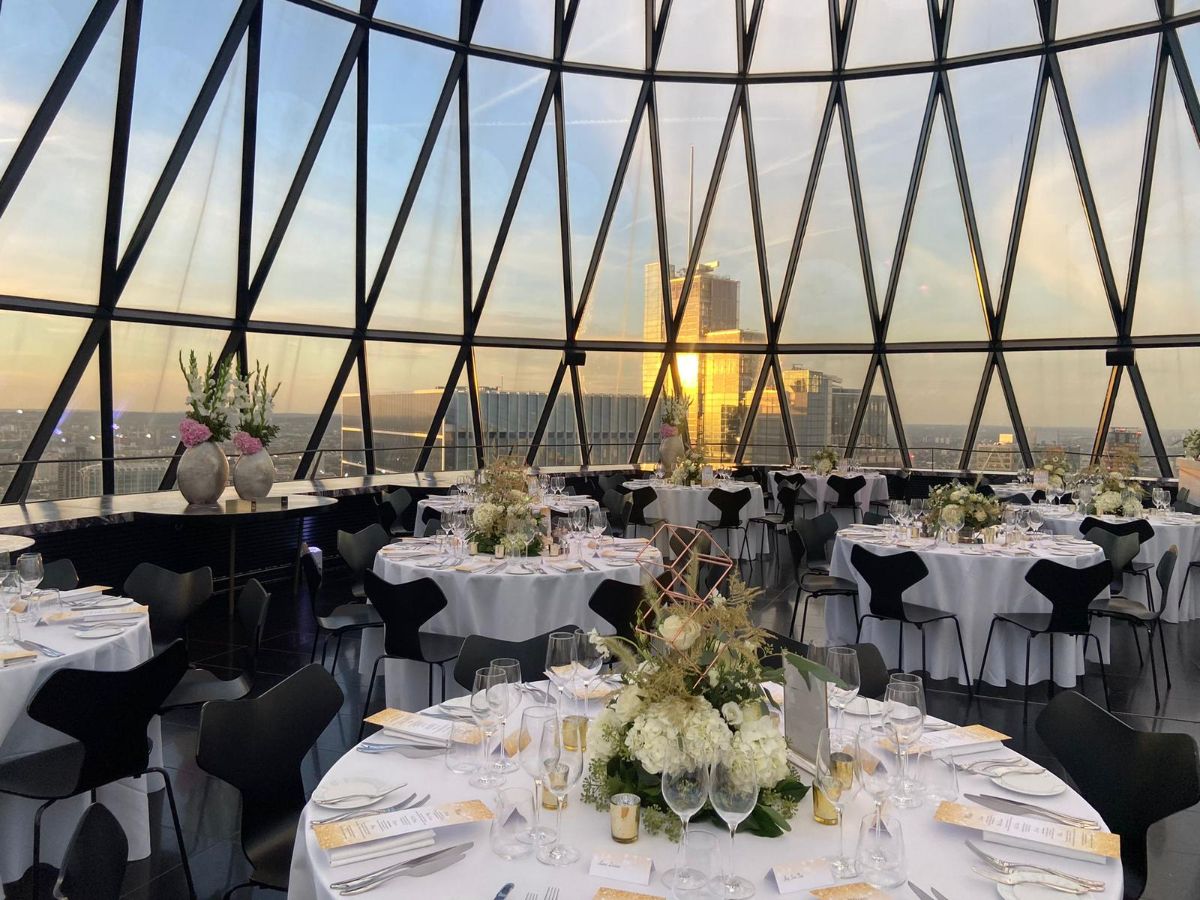 Gallery Item 5 for Searcys at the Gherkin